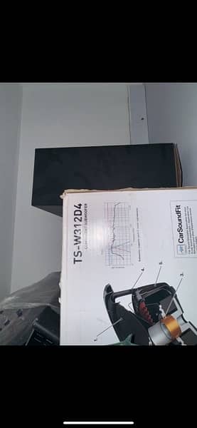 Pioneer Sound System TS-W312D4 with Amplifier 1