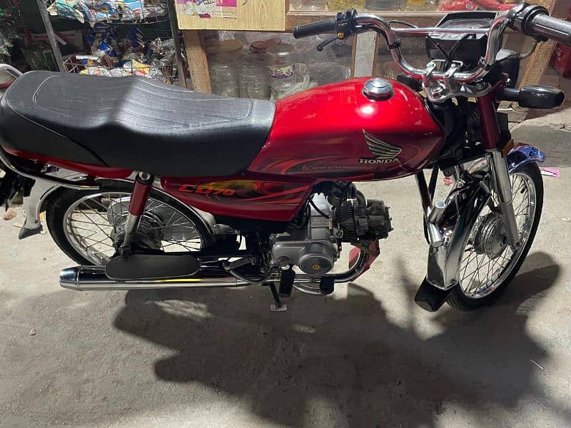 Honda cd 70 all new bike 5