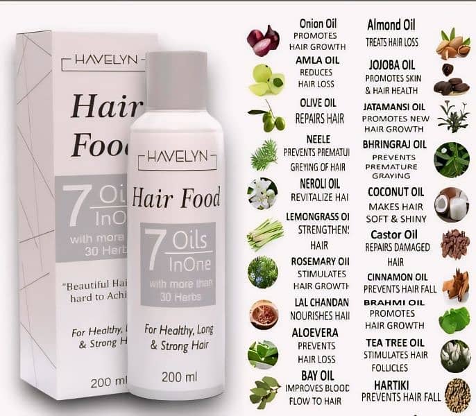 Original Havelyn Hair Food Oil 7 in One 3