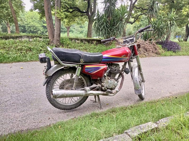 honda 125 2010 islamabad number 4