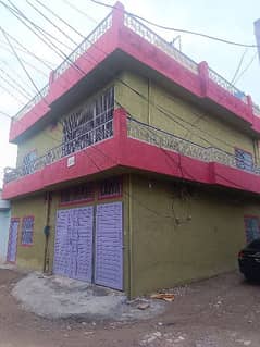 4 marla double corner double story house for sell (nawabanad) 0