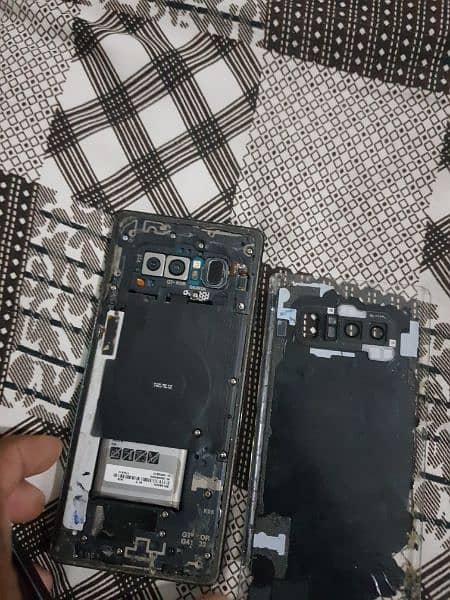 samsung not8 faulty panel. . damage 1