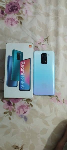 REDMI NOTE 9 OFFICIAL PTA WITH BOX 0