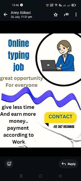 we are required male and female staff for our  online job 1