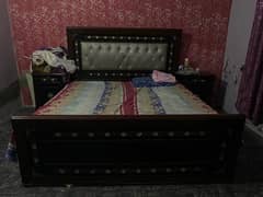 New style Queen bed with Side Tables 0