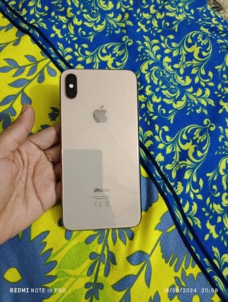 iphone xs max ,Gold, 256GB 3