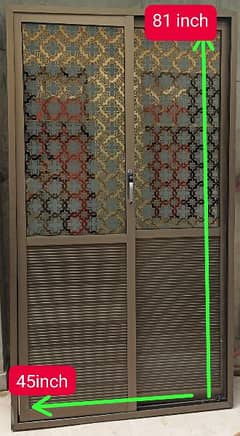 Sliding door Aluminium