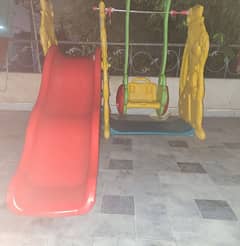 baby slide with swing combo in Good Condition