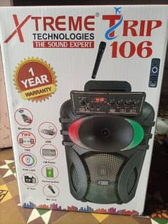 Xtreme Trip 106 Bluetooth speaker with wireless mic