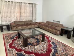 5 Seater L Shape Sofa Set 0