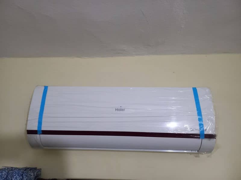 Haier Ac 1 ton brand new 7