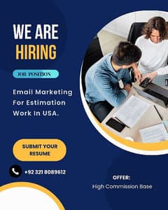 Email Marketing Expert for Estimation (High Commission Base ( 0