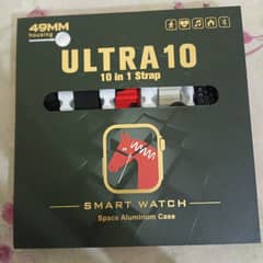 Ultra 10 Smartwatch With 10 Straps