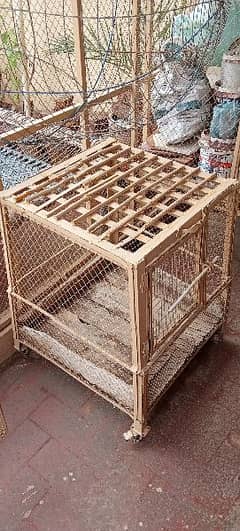 Different size cages