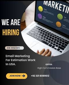 Email Marketing Expert for Estimation (High Commission Base)