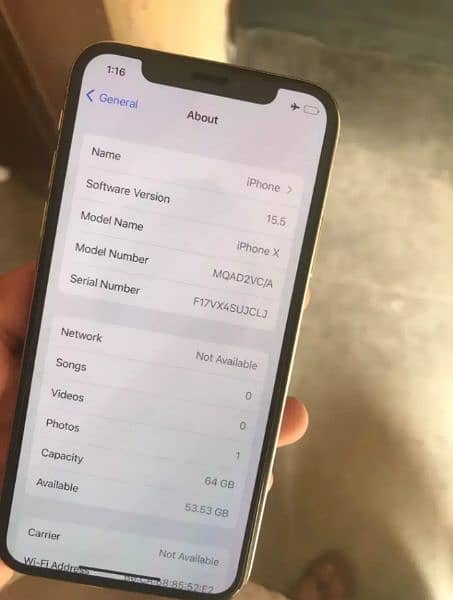 iPhone X Non PTA 64Gb 2