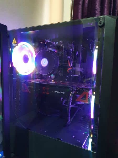 Gaming pc with Games i5 6500 16gb ram rx580 4gb 128gb ssd 1tb hardrive 1