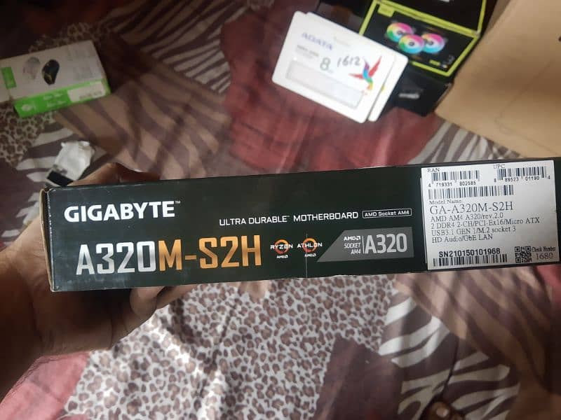 Gigabyte A320m + Ryzen 5 2600 with box 1