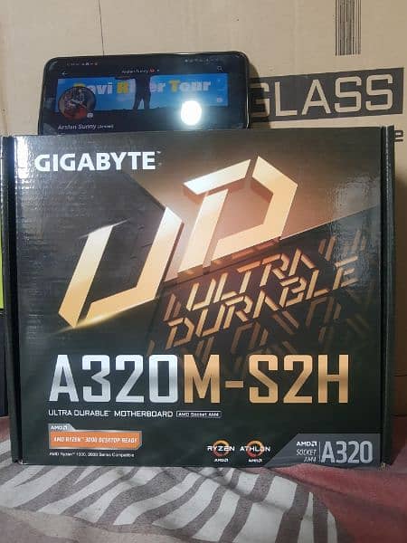 Gigabyte A320m + Ryzen 5 2600 with box 2