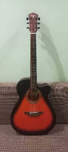 Acoustic medium size guitar