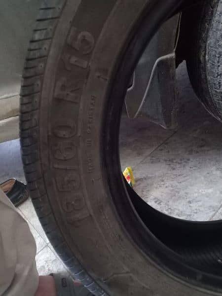 185_60_15r original Yaris tyres 1