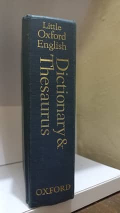 Original Oxford dictionary & Thesaurus