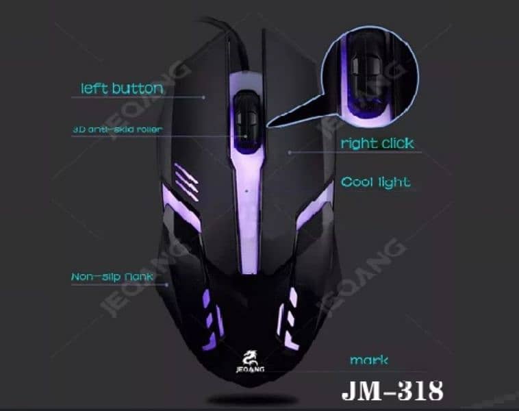 LED GAMING MOUSE RGB FOR PC 2