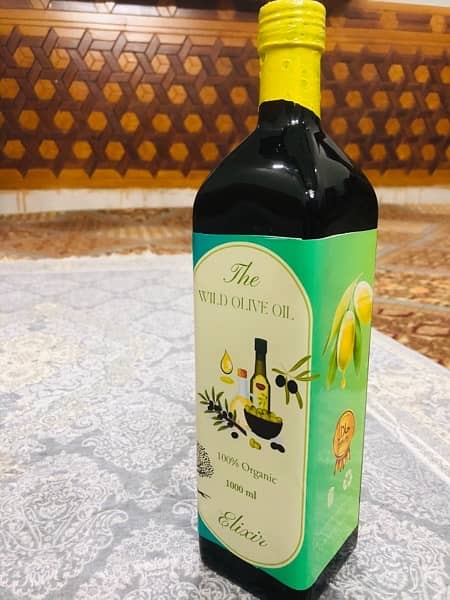 100 % pure Wild Olive oil 1