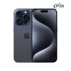 iPhone 15 pro max 256 gb non pta jv 1 year brand warranty 0