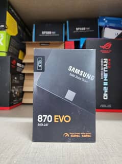 Samsung 870 EVO 4TB 2.5 inch SATA SSD