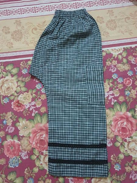 2Pcs Stitch Suit Frock and trouser 2