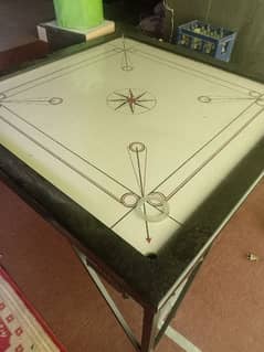 5x5 Carrom Board excellent condition ll Glass Carrom Board urgent sale