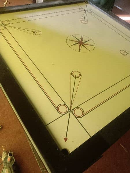 5x5 Carrom Board excellent condition ll Glass Carrom Board urgent sale 1