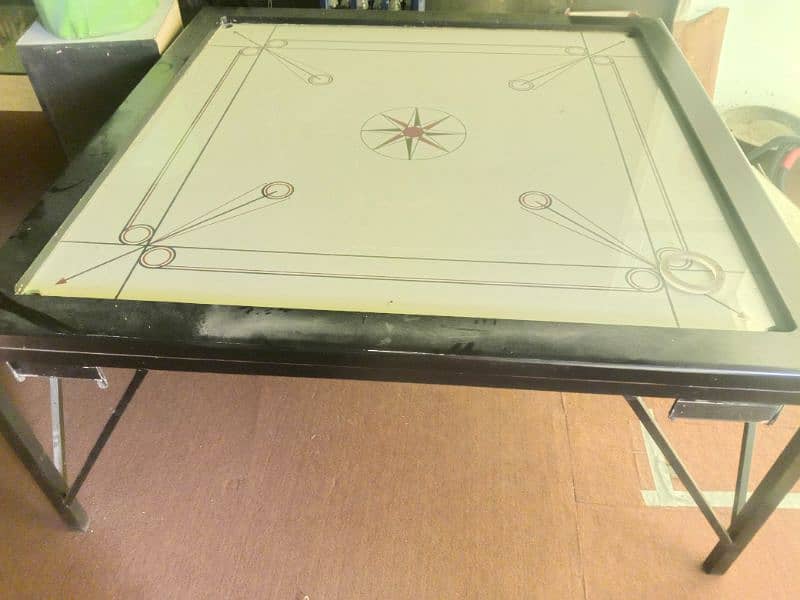 5x5 Carrom Board excellent condition ll Glass Carrom Board urgent sale 2