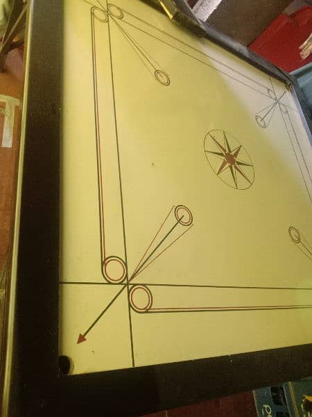 5x5 Carrom Board excellent condition ll Glass Carrom Board urgent sale 6