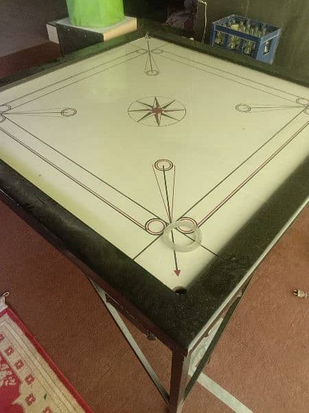 5x5 Carrom Board excellent condition ll Glass Carrom Board urgent sale 9