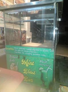 Buriyani and milk shake counter 0