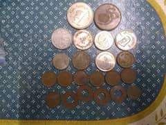 Rare and antique old Pakistani coins 0