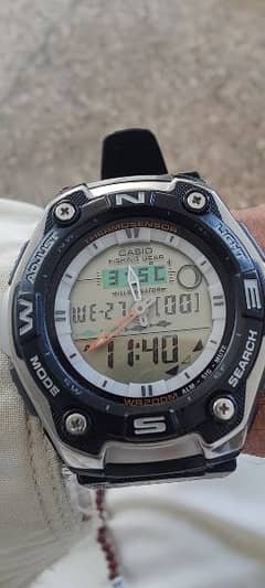 New Casio Fishing Gear Moon Face Multi Functional watch for sale