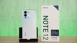 Infinex note 12 pta approve with box and charger included 5