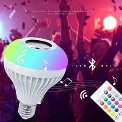 Lighting bulb with Bluetooth speaker