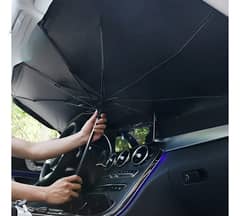 Foldable Car Windshield Umbrella , Protect From Uv Reflection