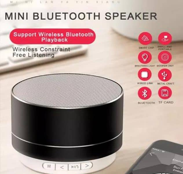 Mini wireless stereo speaker 1