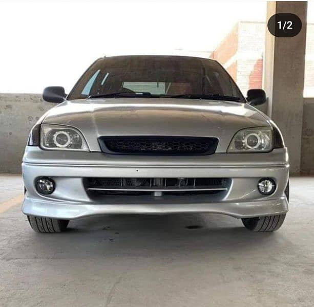 Suzuki Cultus Old Front Bumper With Pad 0