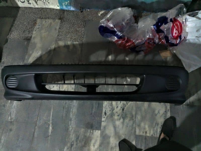 Suzuki Cultus Old Front Bumper With Pad 2