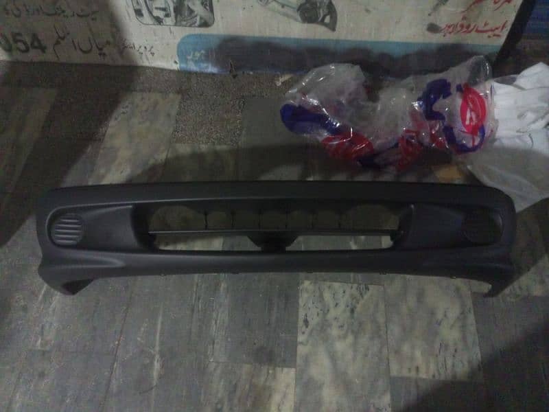 Suzuki Cultus Old Front Bumper With Pad 5