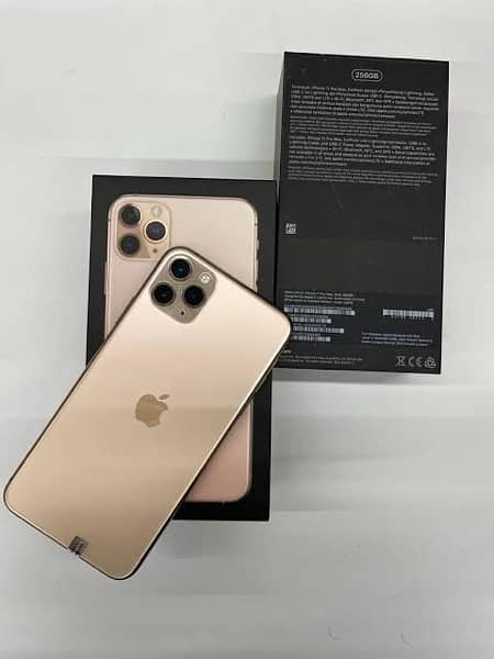 IPhone 11 pro max 256 pta approved with box 3