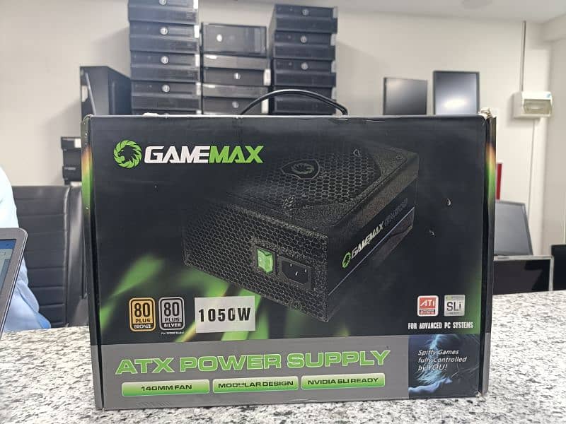 Gamemax 1050w 80+ Gold  Modular Supplies 0