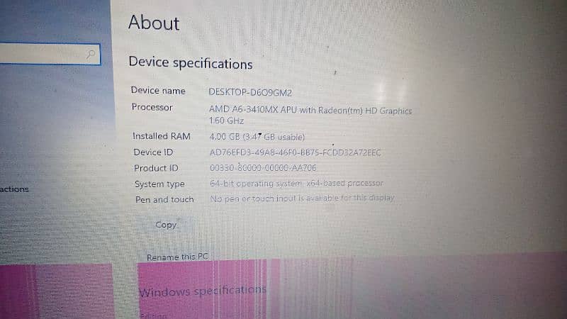 Hp lap top all ok bus display half karab ha 2