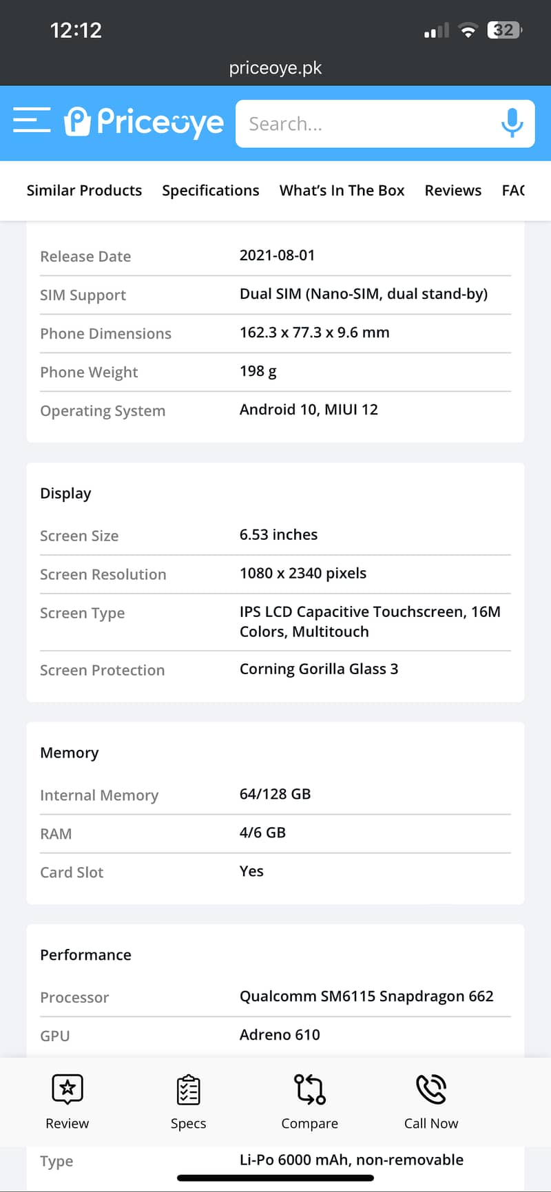 Xiaomi Redmi 9T 8